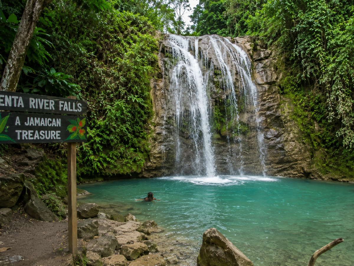 Benta River Falls